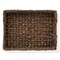 Casafield Water Hyacinth Pantry Baskets with Chalkboard Labels and Chalk Marker, Woven Storage Bin Organizers for Kitchen Shelves
